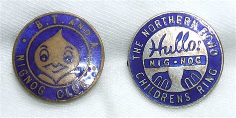 nignog|Childrens Nig & Nog Club badges (1930s) 